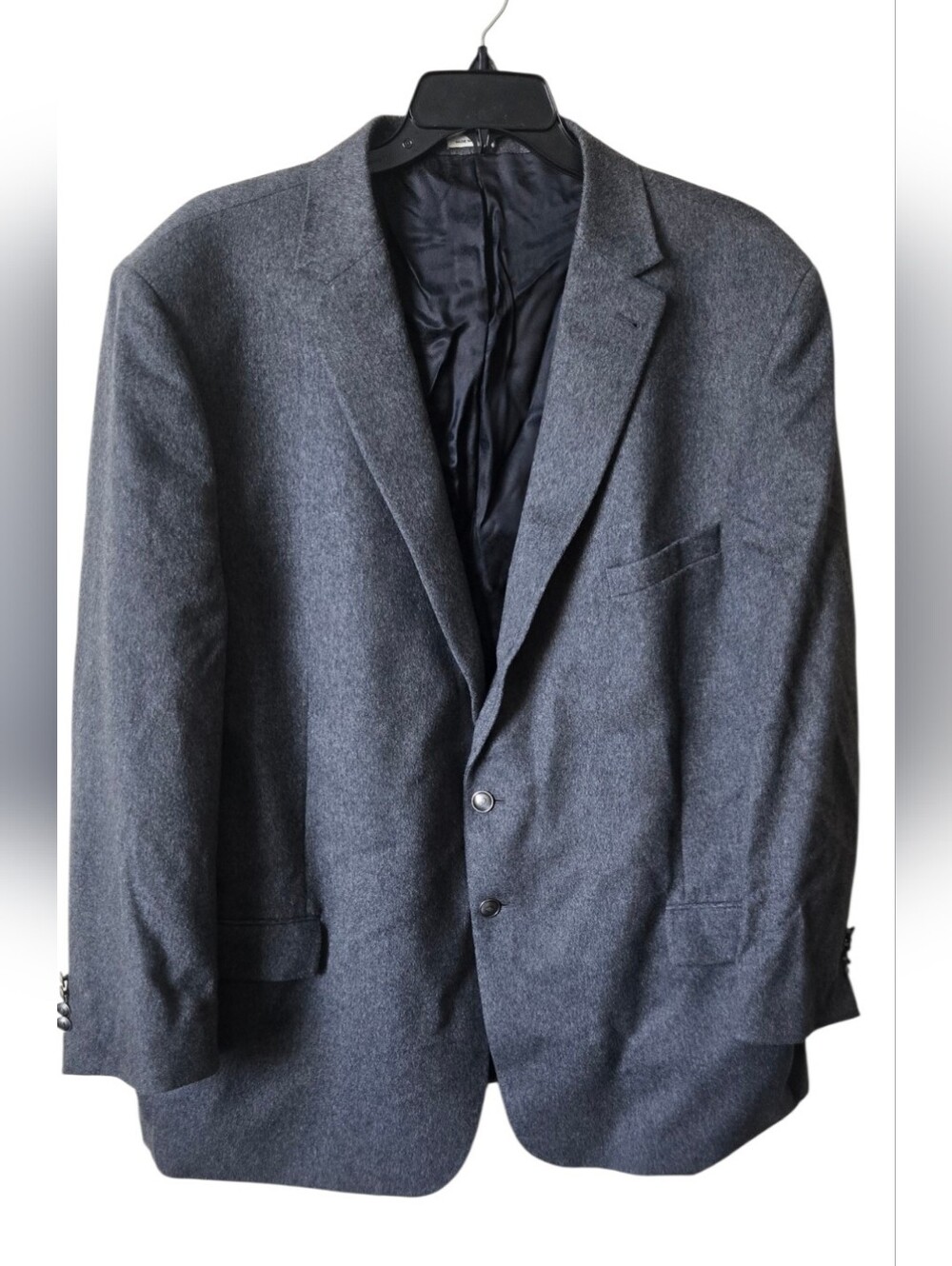 Joseph Abboud 100% Cashmere Blazer Jacket 54L Grey